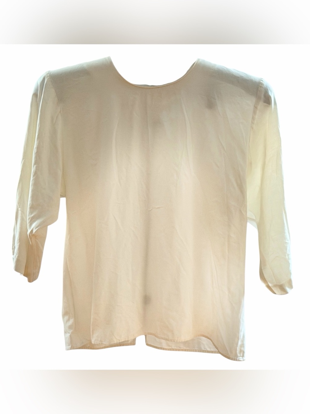 Vintage R.J. Stevens ivory blouse (size 10)